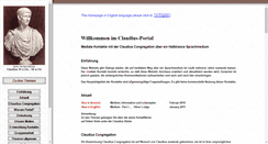 Desktop Screenshot of claudius-portal.de